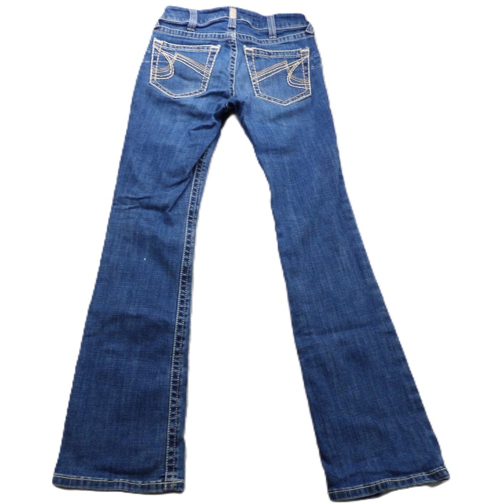 Ariat Jeans Women 27R Blue Mid Rise Boot Cut Denim Joanna Western Cowgirl Casual